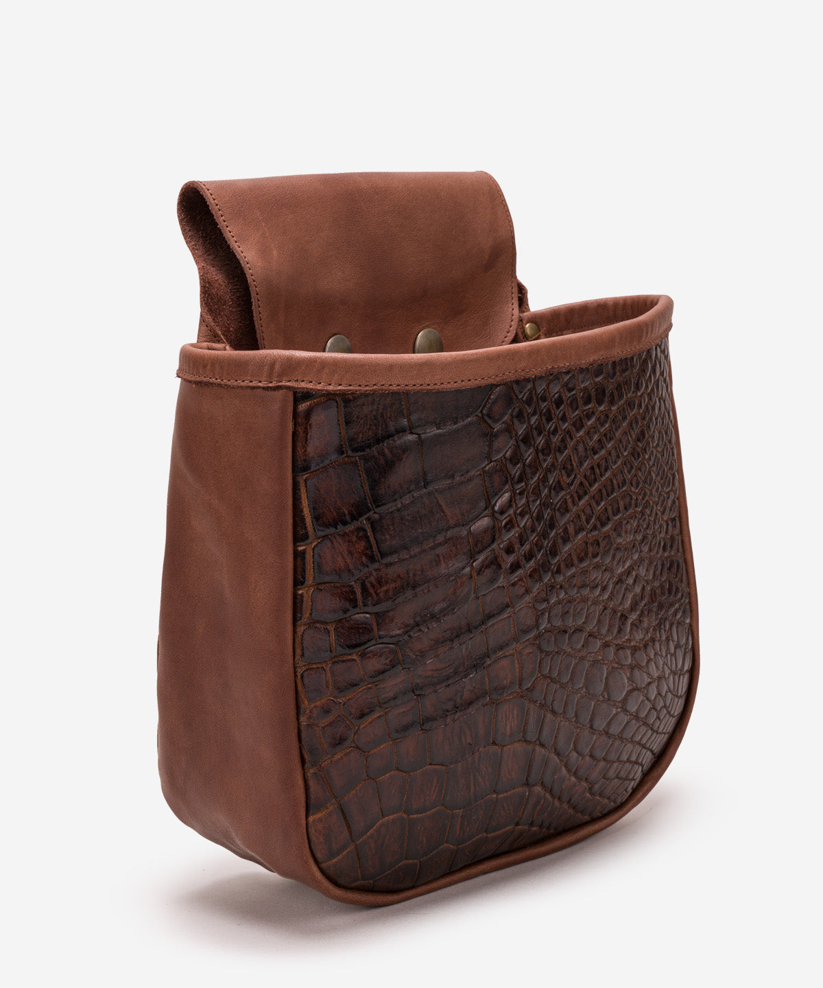 The Cuero Alligator Large Shell Bag