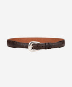 Tapered American Alligator Belt