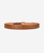 Tapered American Alligator Belt