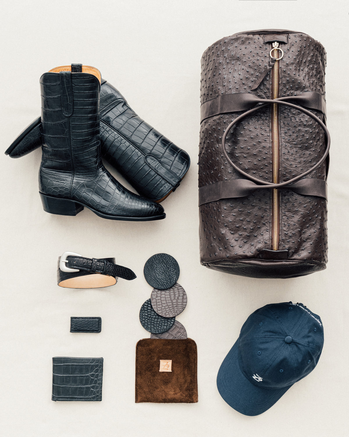 Panhandle duffle with other accessories