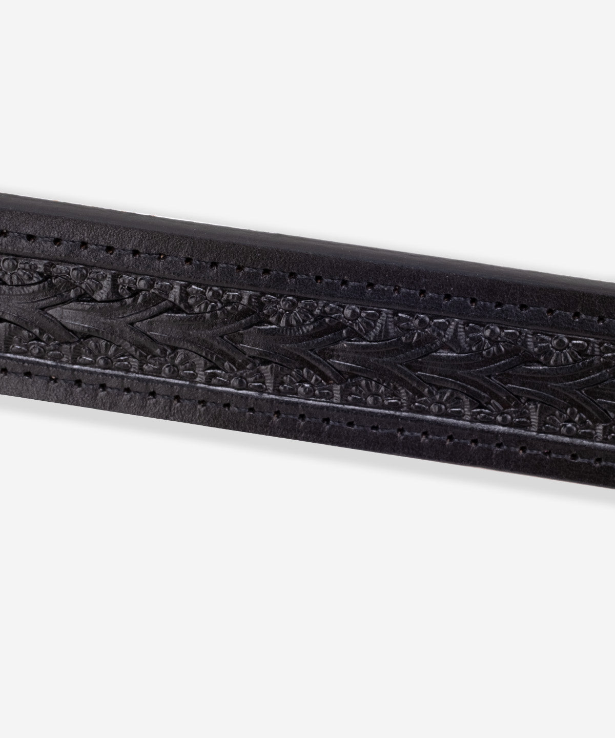 Narrow Tooled Western Belt